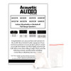 AA32CW Mountable Indoor Speakers White Bookshelf 7 Pack
