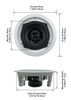 R191 Flush Mount In Ceiling Speakers Home Theater 5 Pair Pack