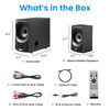 AA5172 Bluetooth 5.1 Speaker System Home Theater with FM Tuner