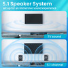 AA5172 Bluetooth 5.1 Speaker System Home Theater with FM Tuner