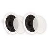 TS65C Flush Mount In Ceiling Speakers with 6.5" Woofers Home Theater Pair