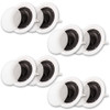 HTI6c Flush Mount In Ceiling Speakers with 6.5" Woofers 4 Pair