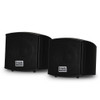 AA321B Mountable Indoor Speakers Black Bookshelf Pair - Goldwood.com