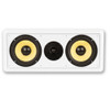 HD6c Flush Mount Speakers Dual 6.5" Woofers In Wall 4 Pack