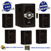 AA5240 Bluetooth 5.1 Speaker System with Optical Input and 4 Extension Cables