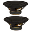 2 Goldwood Sound GW-208/4 OEM 8" Woofers 200 Watts each 4ohm Replacement Speakers