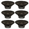 6 Goldwood Sound GW-8024 Rubber Surround 8" Woofers 190 Watts each 4ohm Replacement Speakers