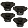 4 Goldwood Sound GW-8003/8 Full Range 8" Woofers with Whizzers 260 Watt each 8ohm Speakers