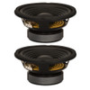 2 Goldwood Sound GW-206/8 OEM 6.5" Woofers 180 Watts each 8ohm Replacement Speakers