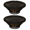 2 Goldwood Sound GW-12PC-4 Heavy Duty 4ohm 12" Woofers 450 Watts each Replacement Speakers