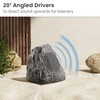 4R4G Outdoor Granite Rock 4 Speaker Set for Deck Pool Spa Patio Garden