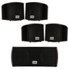 AA321B and AA32CB Mountable Indoor Speakers Home Theater 5 Speaker Set