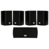 AA351B and AA32CB Mountable Indoor Speakers Home Theater 5 Speaker Set