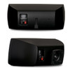AA32CB Mountable Indoor Speakers Black Bookshelf Pair