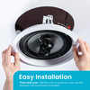 CS-IC83 Flush Mount In Ceiling Speakers with 8" Woofers 3 Pack