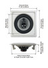 CS-I83S Flush Mount In Ceiling Speakers with 8" Woofers 8 Pair