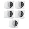 CS-I83S Flush Mount In Ceiling Speakers with 8" Woofers 5 Pack