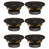 6 Goldwood Sound GW-206/4 OEM 6.5" Woofers 180 Watts each 4ohm Replacement Speakers