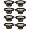 8 Goldwood Sound GW-S525/4 Poly Cone 5.25" Woofers 130 Watts each 4ohm Replacement Speakers