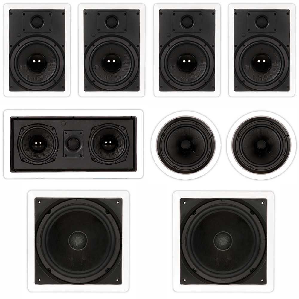 TST87 Flush Mount 7.2 Speaker Set 8