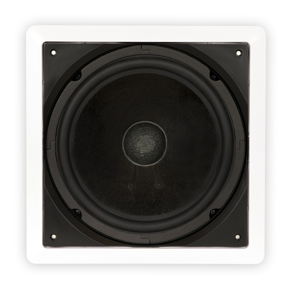 TS1000 Passive Flush Mount 10" Home Theater In Wall Subwoofer Speaker
