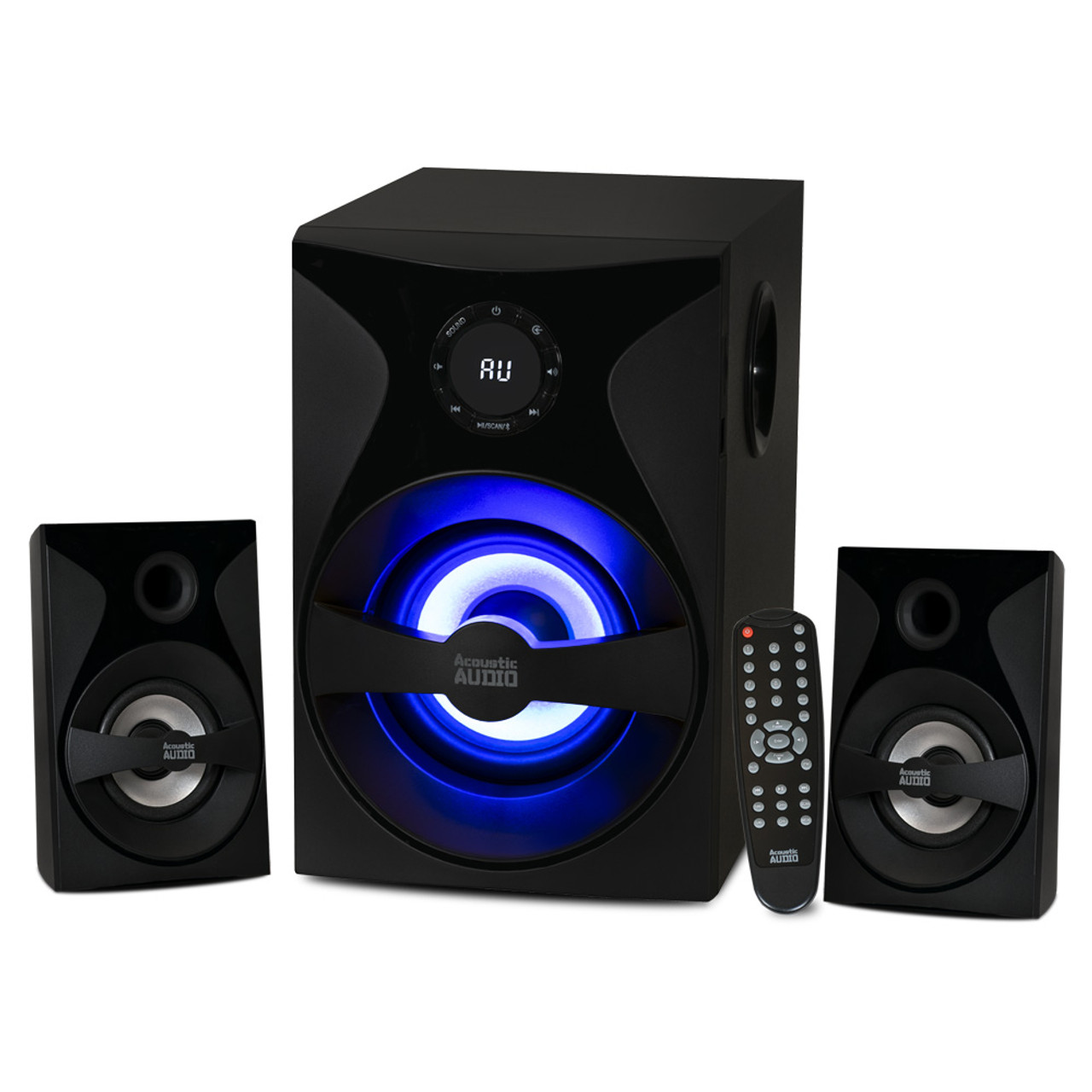 inzet Distributie Eindig Acoustic Audio by Goldwood Bluetooth 2.1 Surround Sound System with LED  Light Display, FM Tuner, USB