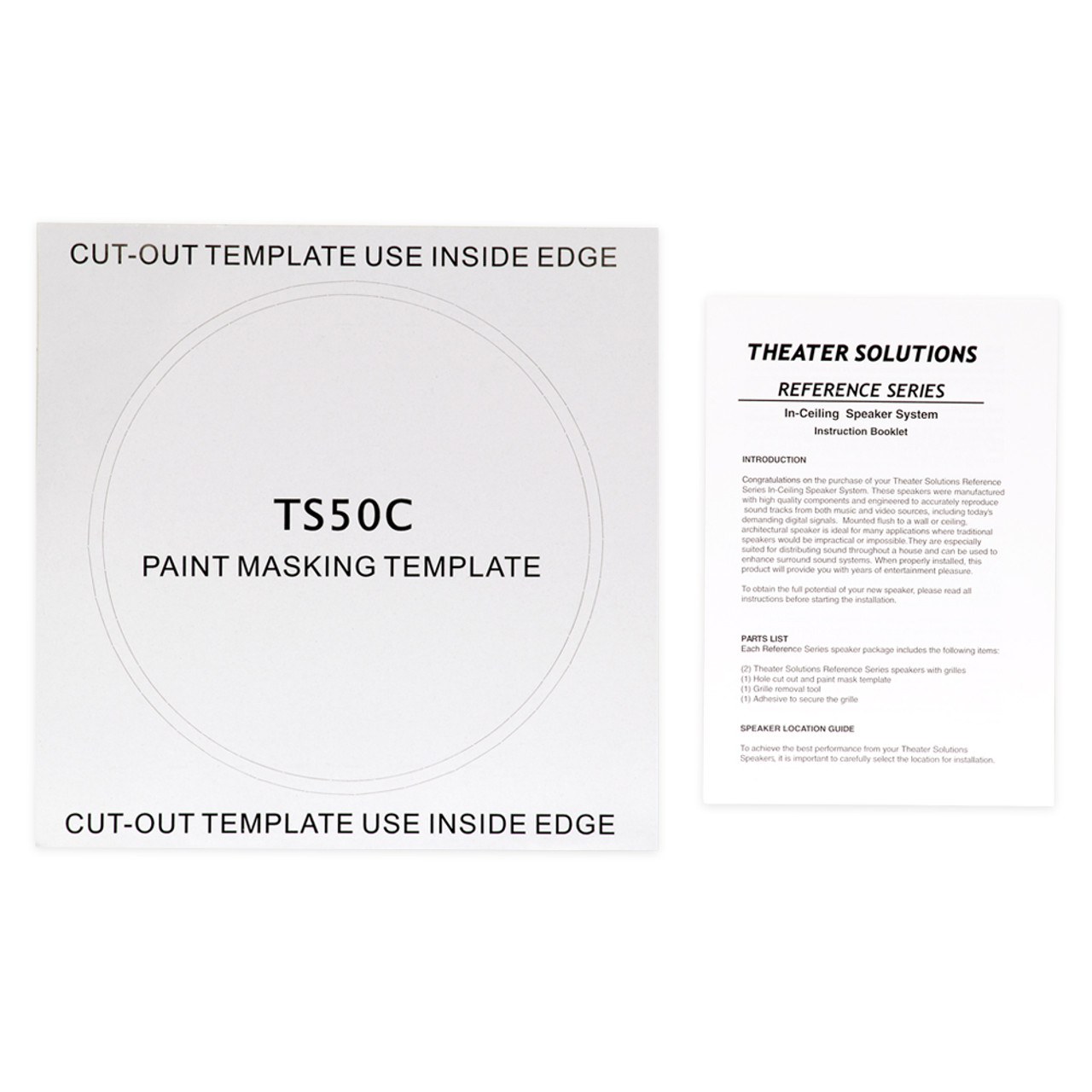 Ts50c Flush Mount In Ceiling Speakers Surround Sound Home Theater