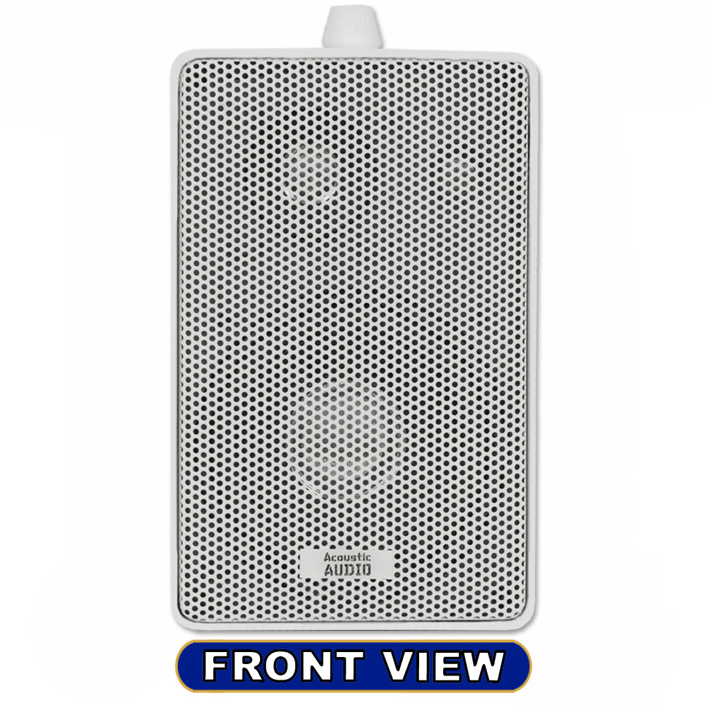 251W Outdoor 3 Way Speakers Mountable Weatherproof White Pair