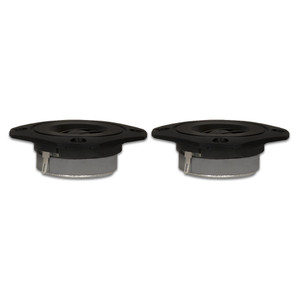 2 Goldwood Sound GT-302 Black Mylar Dome Tweeters 50 Watt each 8ohm Replacement Tweeters
