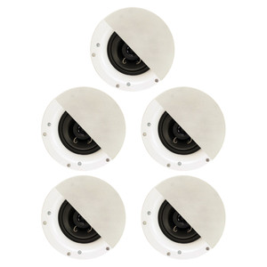 R192 Frameless In Ceiling Speakers Flush Mount 5 Pack