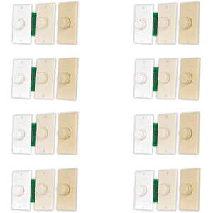 AAVCD3C Speaker Volume Control 3 Color White Ivory Almond 8 Pack