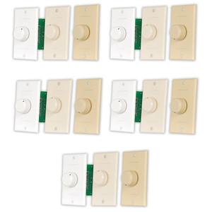 AAVCD3C Speaker Volume Control 3 Color White Ivory Almond 5 Pack