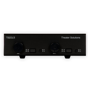 TS2DLS Dual Input 2 Zone Speaker Selector Box Volume Controls