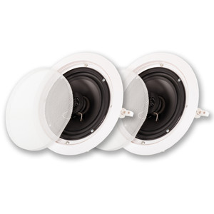 HTI-6C Flush Mount In Ceiling Speakers with 6.5" Woofers Pair