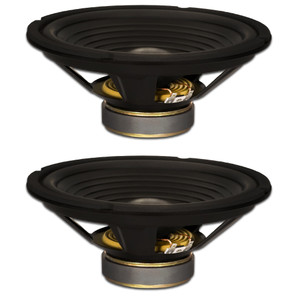 2 Goldwood Sound GW-210/4 OEM 10" Woofers 220 Watts each 4ohm Replacement Speakers