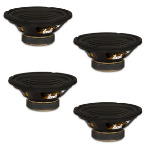 4 Goldwood Sound GW-208/4 OEM 8" Woofers 200 Watts each 4ohm Replacement Speakers