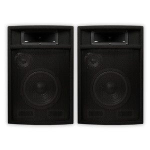 PA-380X Passive DJ Speakers 8" PA Karaoke 3-Way Studio Home Audio