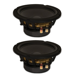 2 Goldwood Sound GW-8PC-4 Heavy Duty 4ohm 8" Woofers 330 Watts each Replacement Speakers