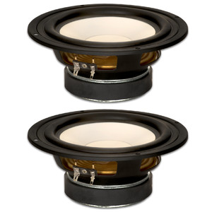2 Goldwood Sound GW-S650/8 Poly Cone 6.5" Woofers 170 Watts each 8ohm Replacement Speakers