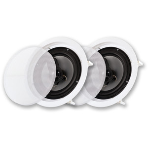 CS-IC83 Flush Mount In Ceiling Speakers with 8