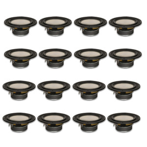 16 Goldwood Sound GW-S525/4 Poly Cone 5.25" Woofers 130 Watts each 4ohm Replacement Speakers