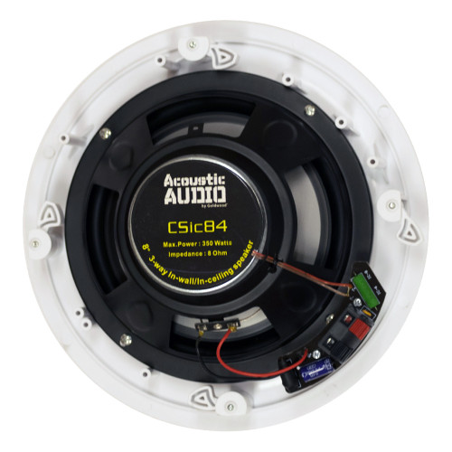 Csic84 Frameless In Ceiling Speakers With 8 Woofers 7 Pack