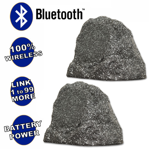 goodmans bluetooth outdoor rock speaker