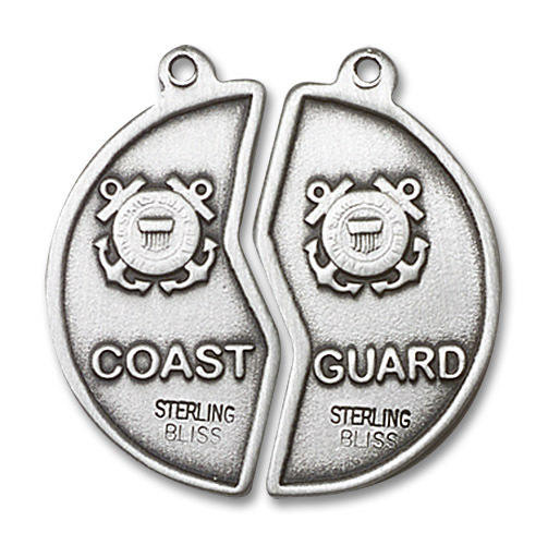 Large Coast Guard Mizpah Medal 