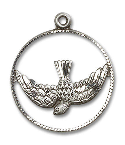 Cut Out Holy Spirit Dove Pendant 