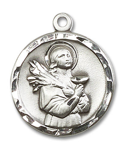 Lucy Medal Sterling Silver 7/8