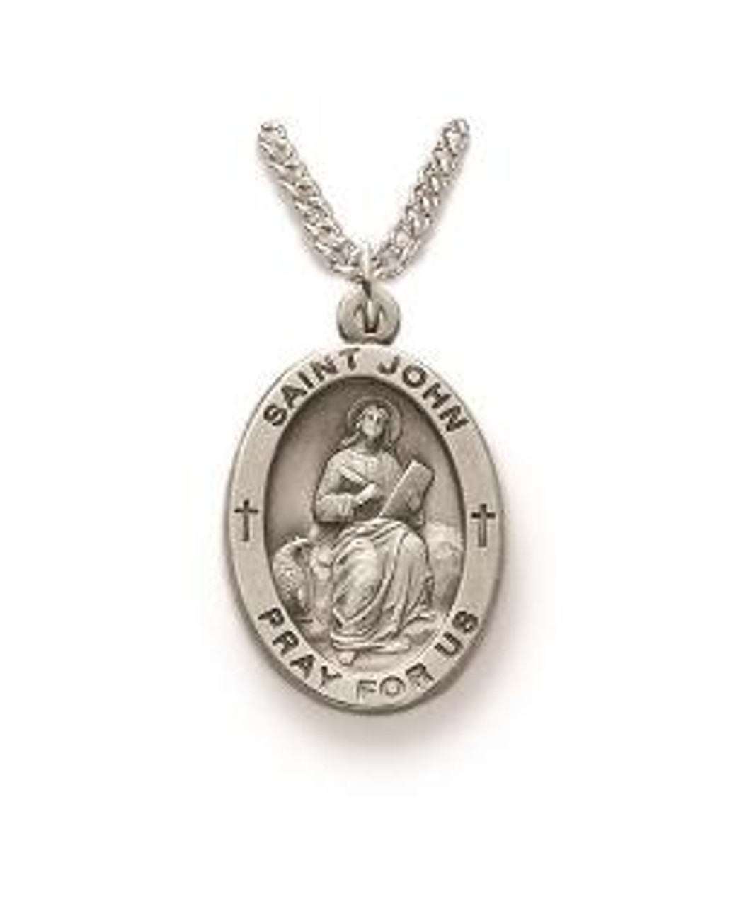 St John the Baptist Pendant Holy Card 15062