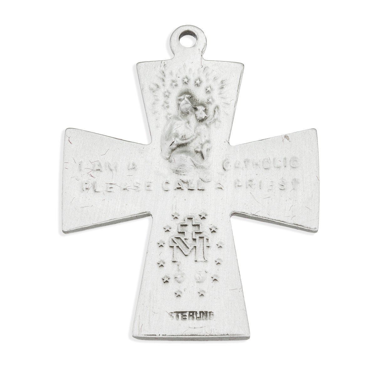 4-way-medal-necklace-sterling-silver-1-2-x-0-9-pendant-on-24