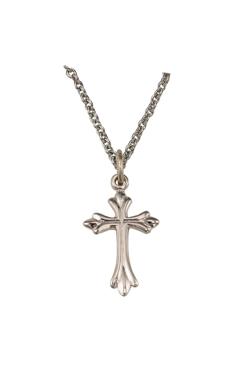 Sterling Silver Cross Necklace | Glitters