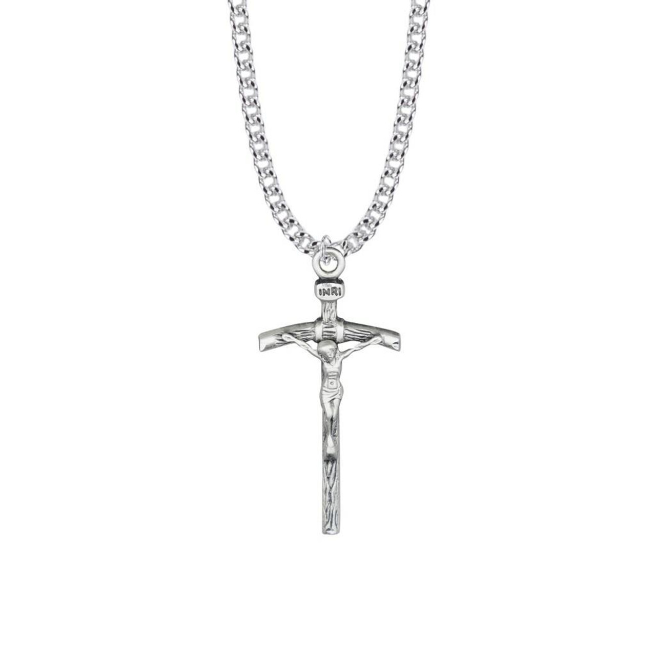 Oxidized Silver Plated Pardon Crucifix on Cord - Catholic Milestones –  CatholicMilestones